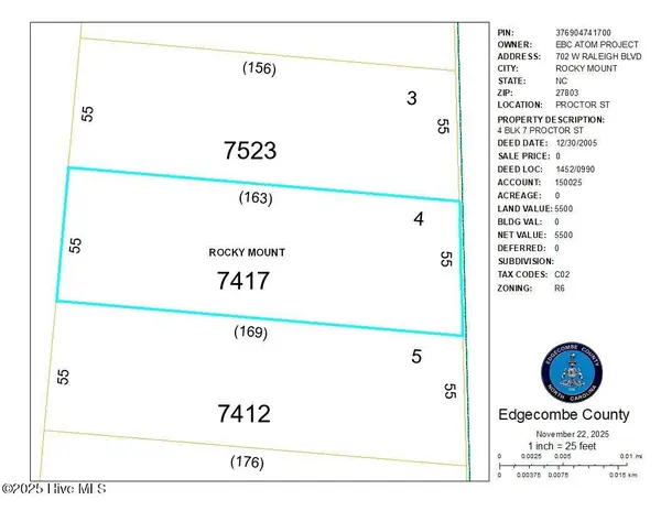 0 Proctor Street, Rocky Mount, NC 27801