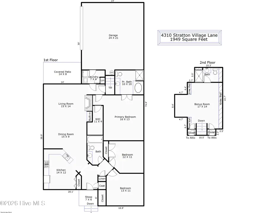 4310 Stratton Village Lane, Wilmington, NC 28409 - Image #3