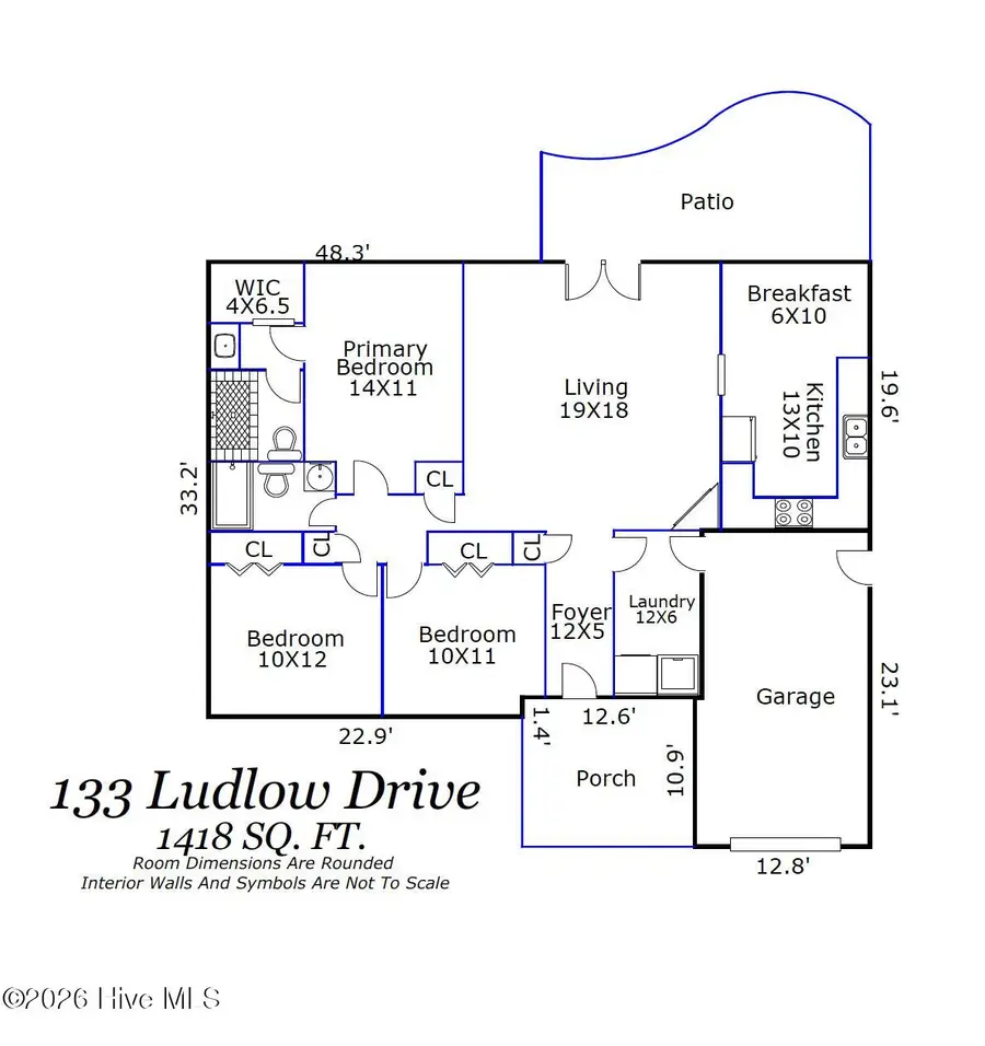 133 Ludlow Drive, Wilmington, NC 28411 - #2