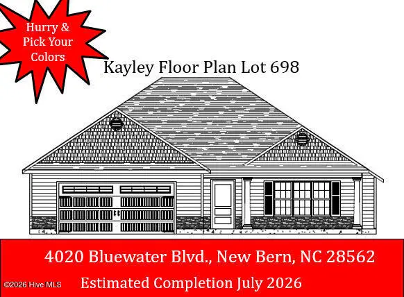 4020 Bluewater Boulevard, New Bern, NC 28562