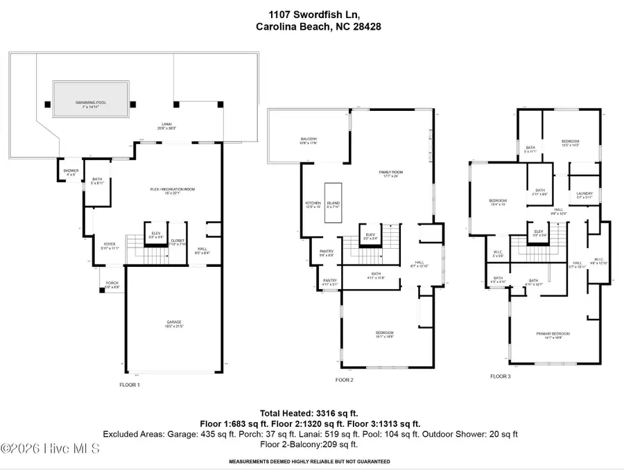 1107 Swordfish Lane, Carolina Beach, NC 28428 - #3