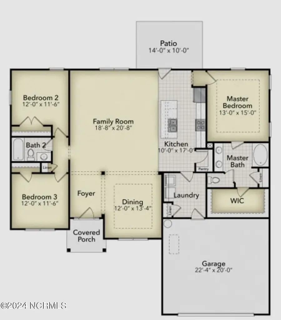 156 Seashore Street, Grimesland, NC 27837 - #2