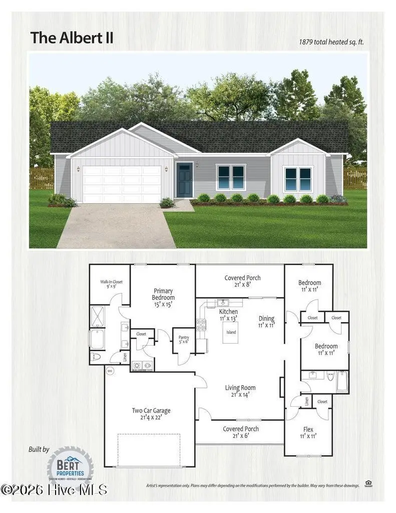 2624 Fountaintown Road, Chinquapin, NC 28521 - #2