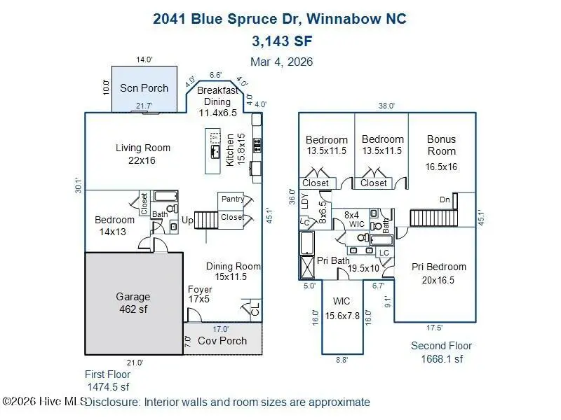 2041 Blue Spruce Drive, Winnabow, NC 28479 - #2