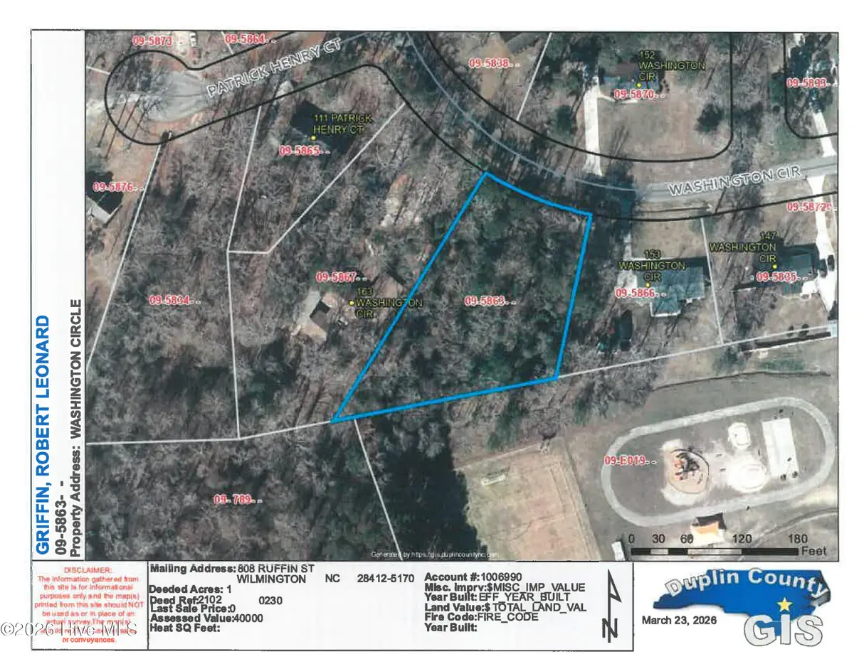 Lot 9 Washington Circle, Wallace, NC 28466 - #1
