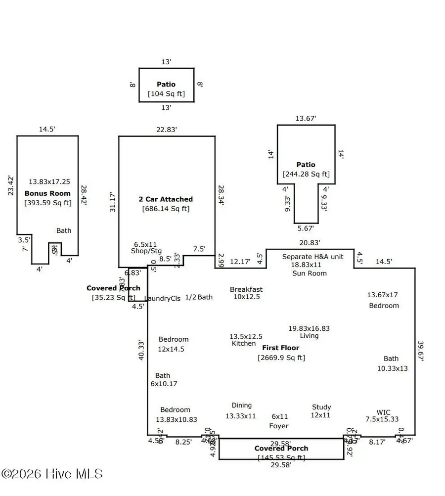 3506 Denim Court, New Bern, NC 28562 - #3