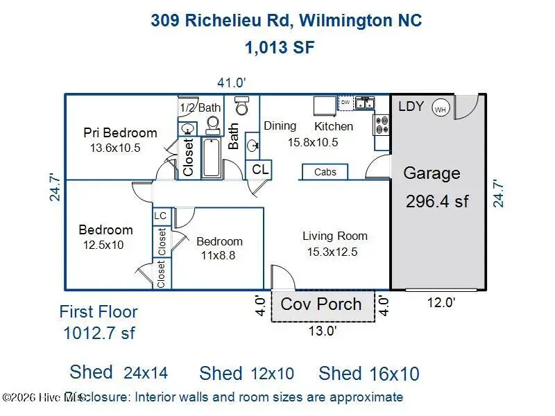 309 Richelieu Road, Wilmington, NC 28412 - #2