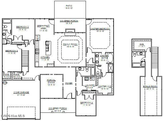 2005 Sharpnose Street, New Bern, NC 28562 - #3