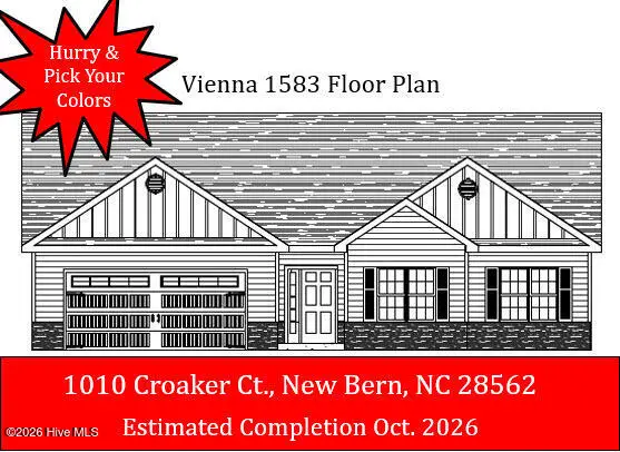1010 Croaker Court, New Bern, NC 28562 - #1
