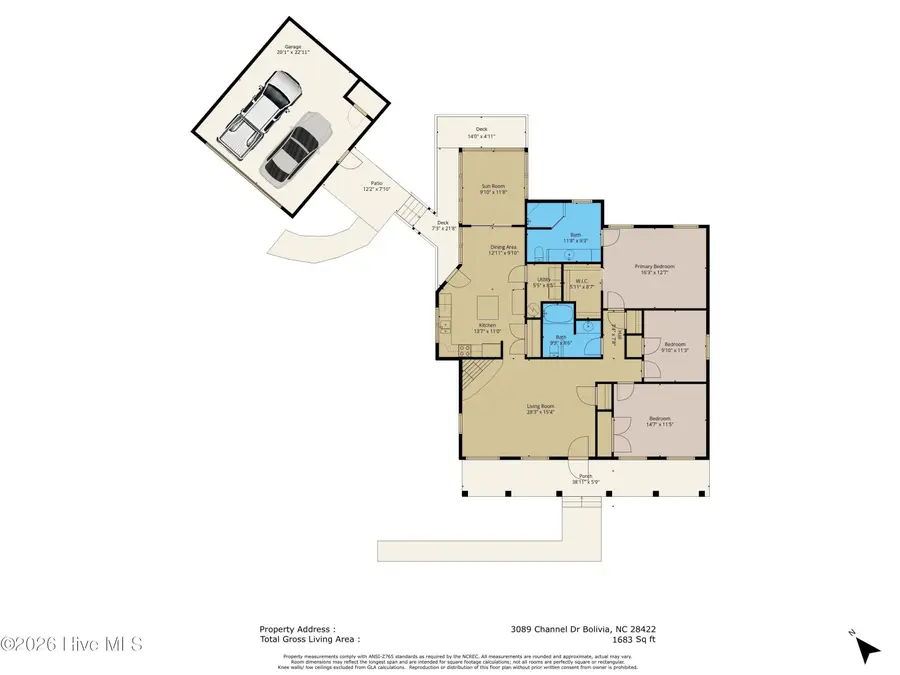 3089 Channel Drive Se, Bolivia, NC 28422 - #3