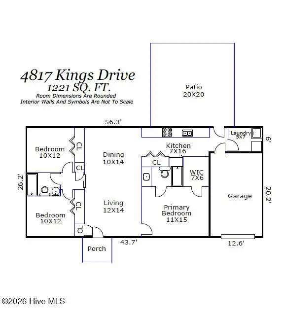4817 Kings Drive, Wilmington, NC 28405 - #2