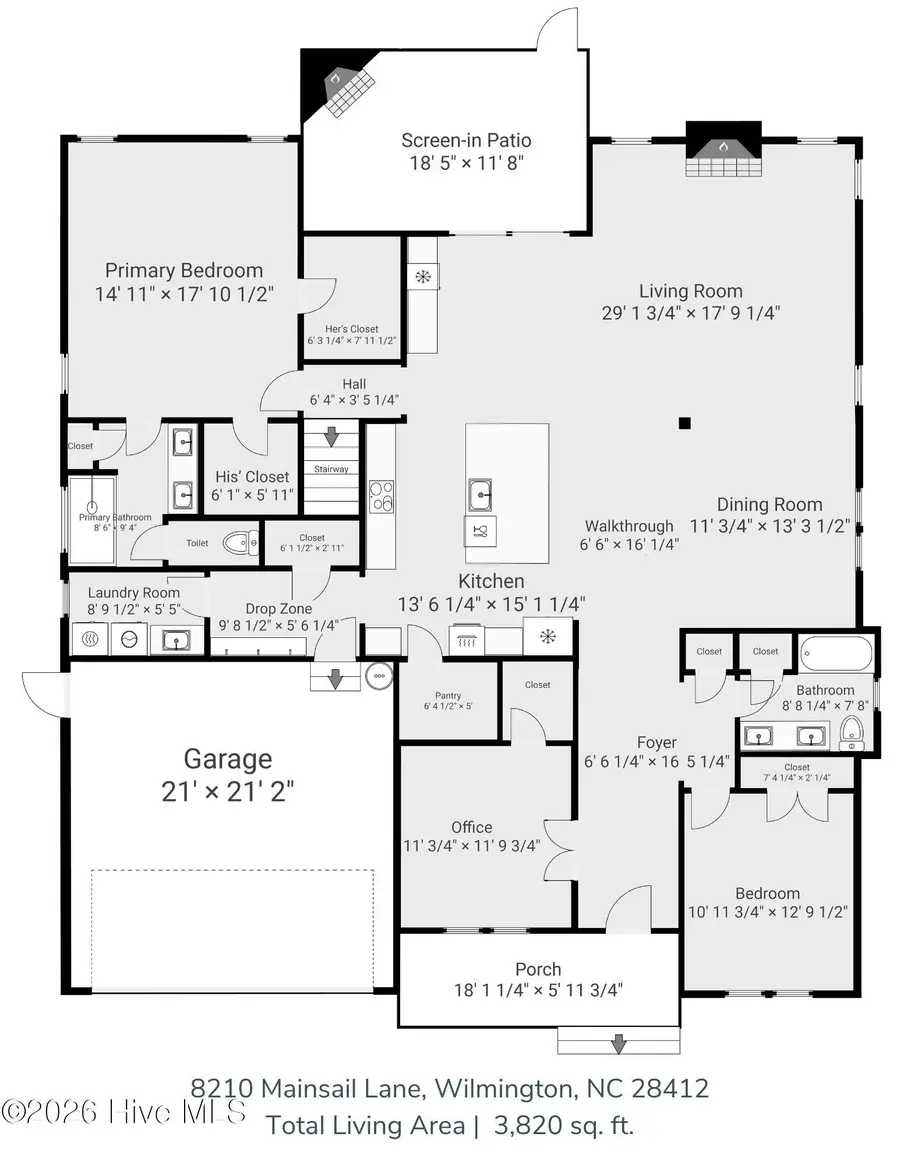 8210 Mainsail Lane, Wilmington, NC 28412 - #3