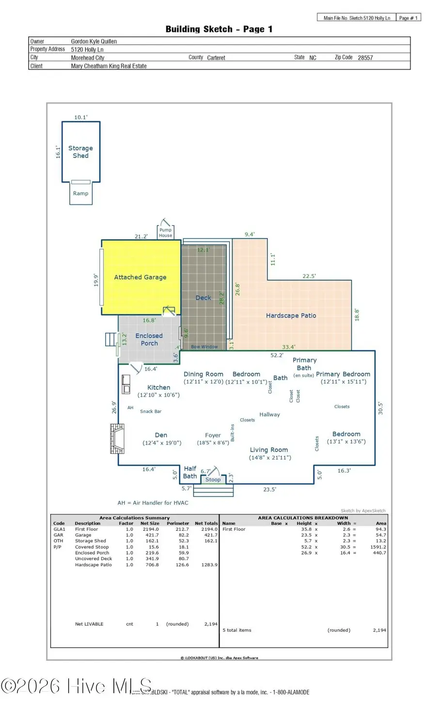 5120 Holly Lane, Morehead City, NC 28557 - #2