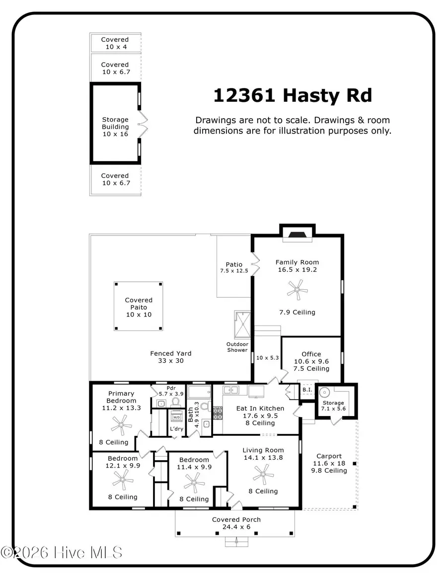 12361 Hasty Road, Laurinburg, NC 28352 - #2