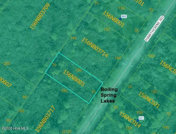0 Hawthorne Road, Boiling Spring Lakes, NC 28461
