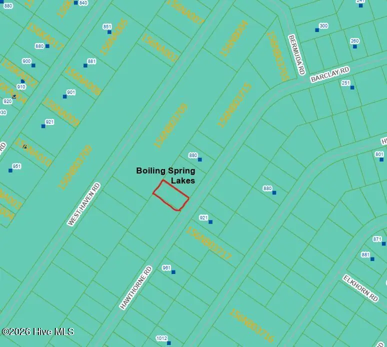 0 Hawthorne Road, Boiling Spring Lakes, NC 28461 - #2