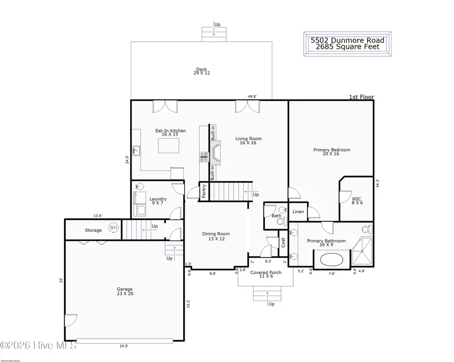 5502 Dunmore Road, Wilmington, NC 28409 - #2