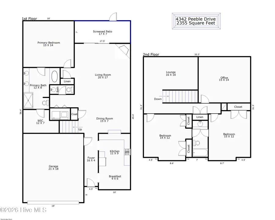 4342 Peeble Drive, Wilmington, NC 28412 - #2