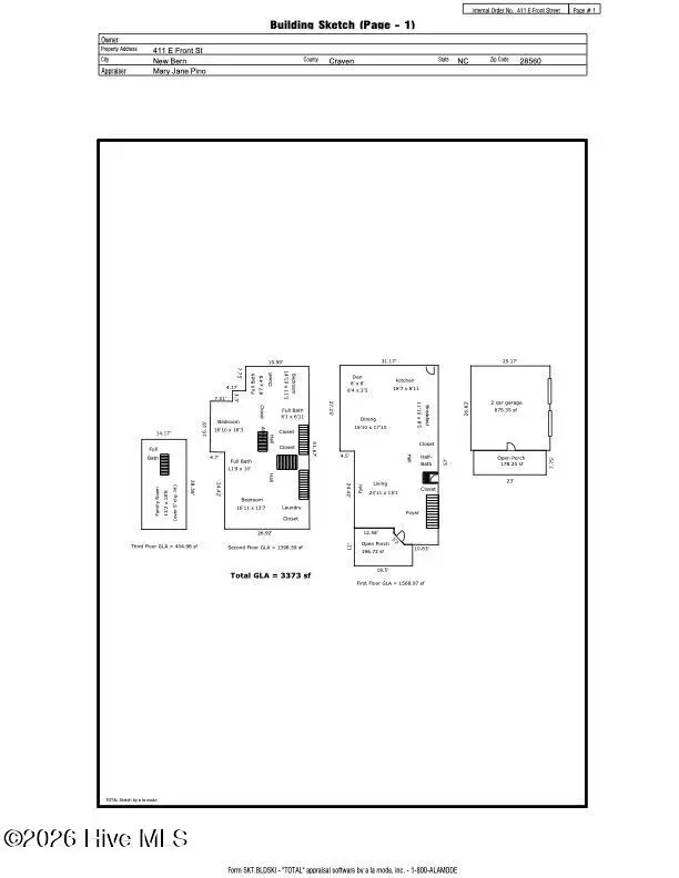 411 E Front Street, New Bern, NC 28560 - #2