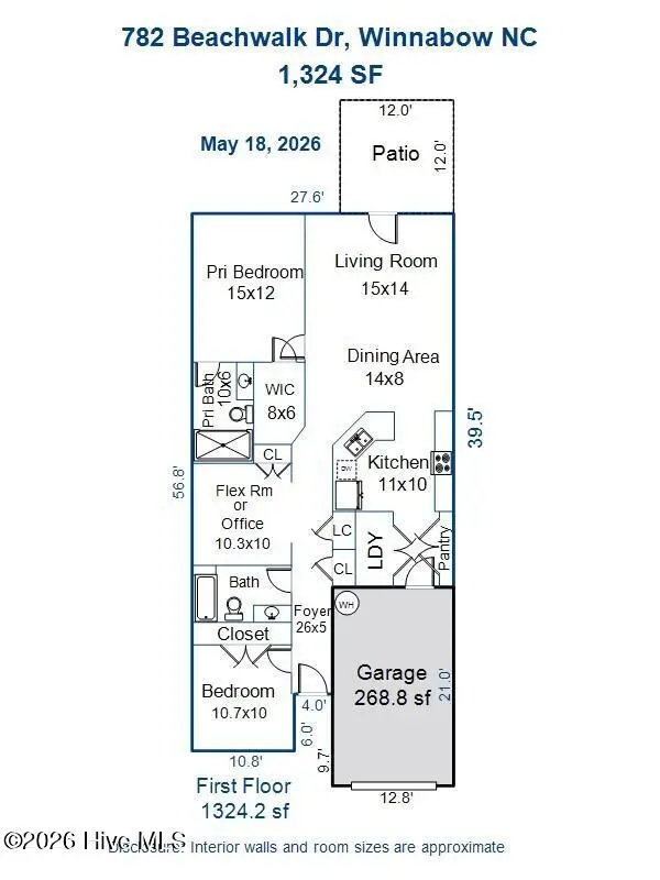 782 Beachwalk Drive, Leland, NC 28479 - #3