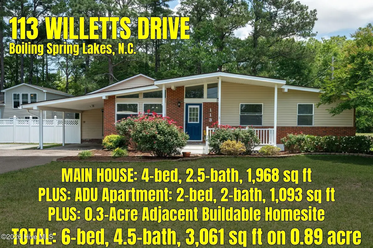 113 Willetts Drive, Boiling Spring Lakes, NC 28461 - #1