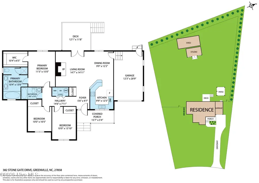 382 Stone Gate Drive, Greenville, NC 27858 - #2