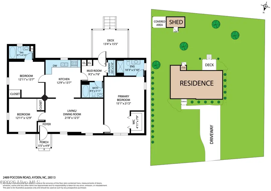 2489 Pocosin Road, Ayden, NC 28513 - #2