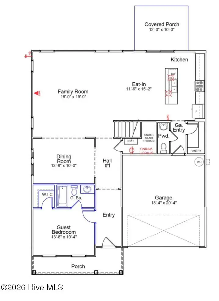 1533 Rodanthe Avenue, Castle Hayne, NC 28429 - #2