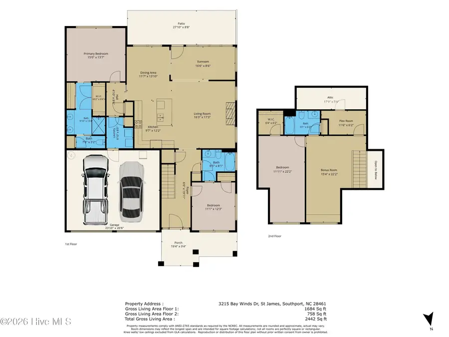 3215 Bay Winds Drive, Southport, NC 28461 - #2