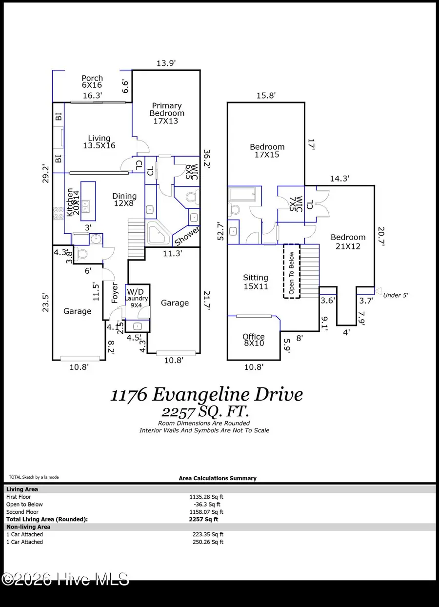 1176 Evangeline Drive, Leland, NC 28451 - #2