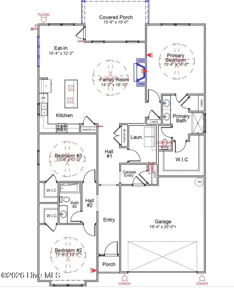 1537 Rodanthe Avenue, Castle Hayne, NC 28429 - #2