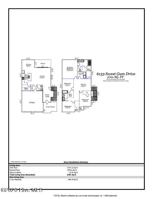 6133 Sweet Gum Drive, Wilmington, NC 28409 - #2