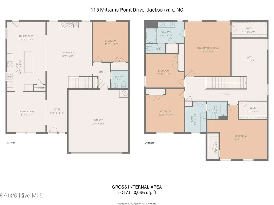 115 Mittams Point Drive, Jacksonville, NC 28546 - #3
