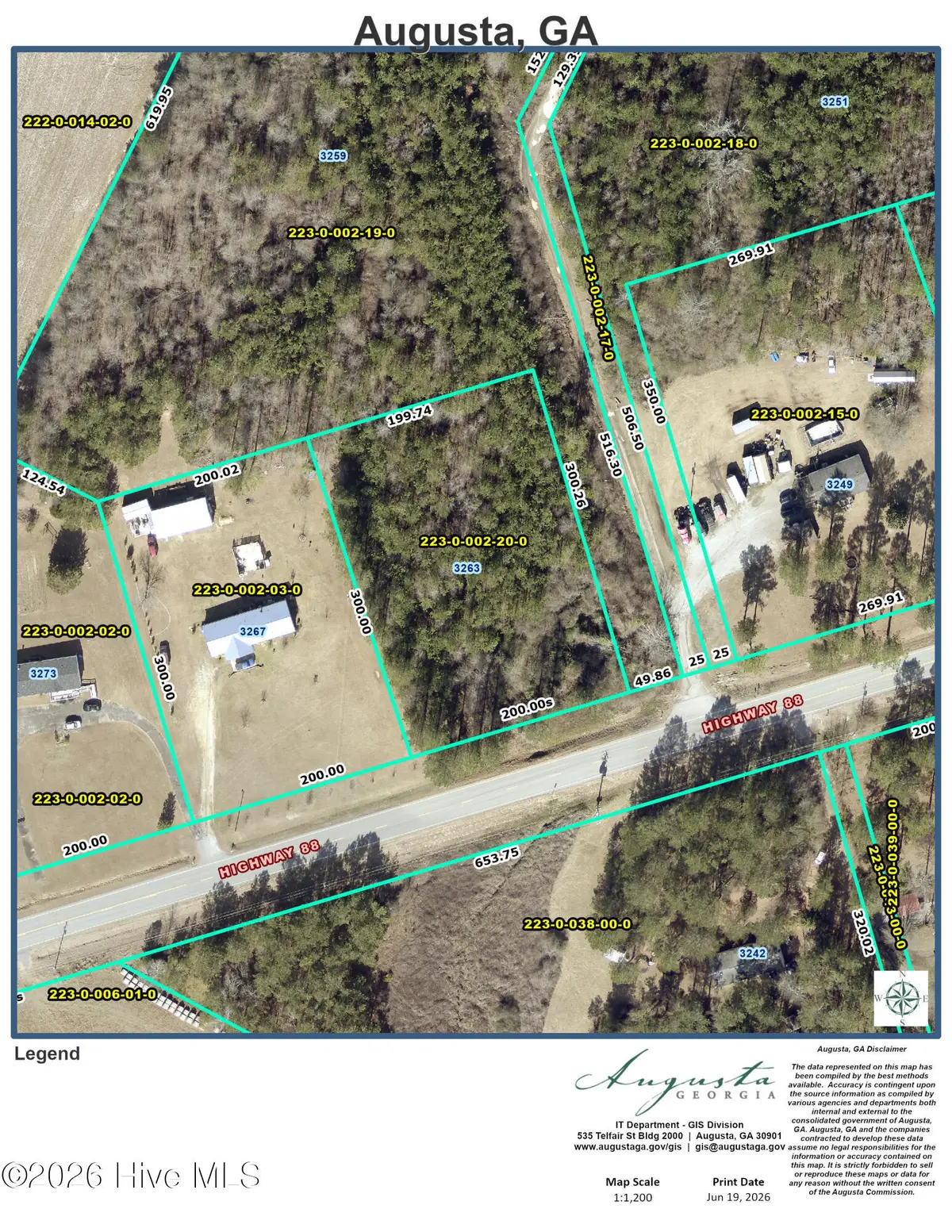 3263 Highway 88, Blythe, GA 30805 - #1
