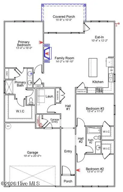 729 Mallory Drive, Sneads Ferry, NC 28460 - #2