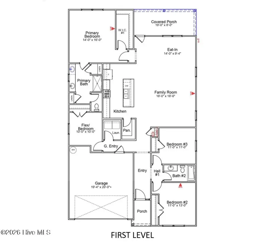 719 Mallory Drive, Sneads Ferry, NC 28460 - #2