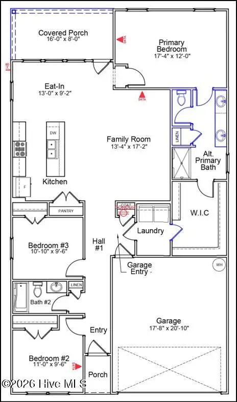 720 Mallory Drive, Sneads Ferry, NC 28460 - #2