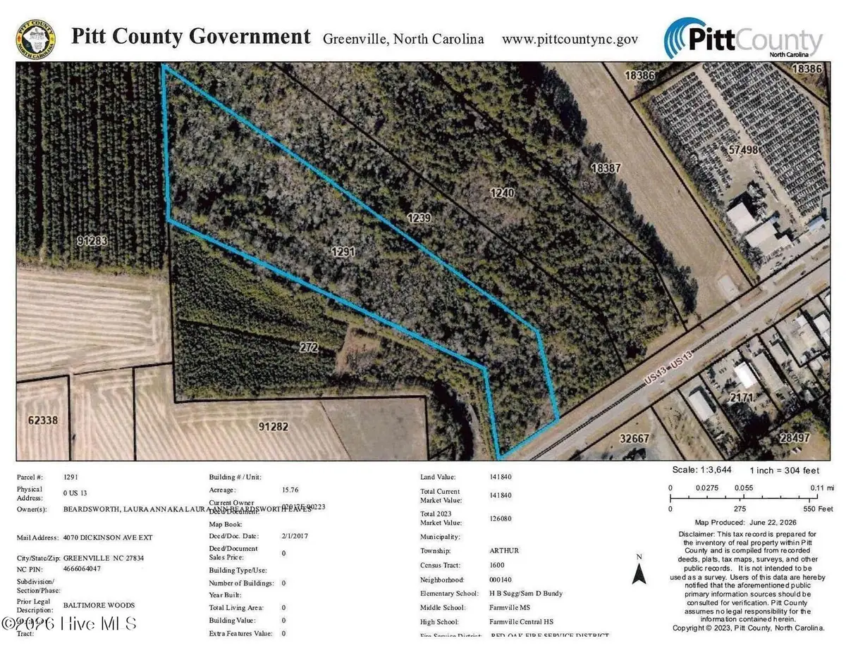 15.76 Acre Dickinson Avenue, Greenville, NC 27834 - #1