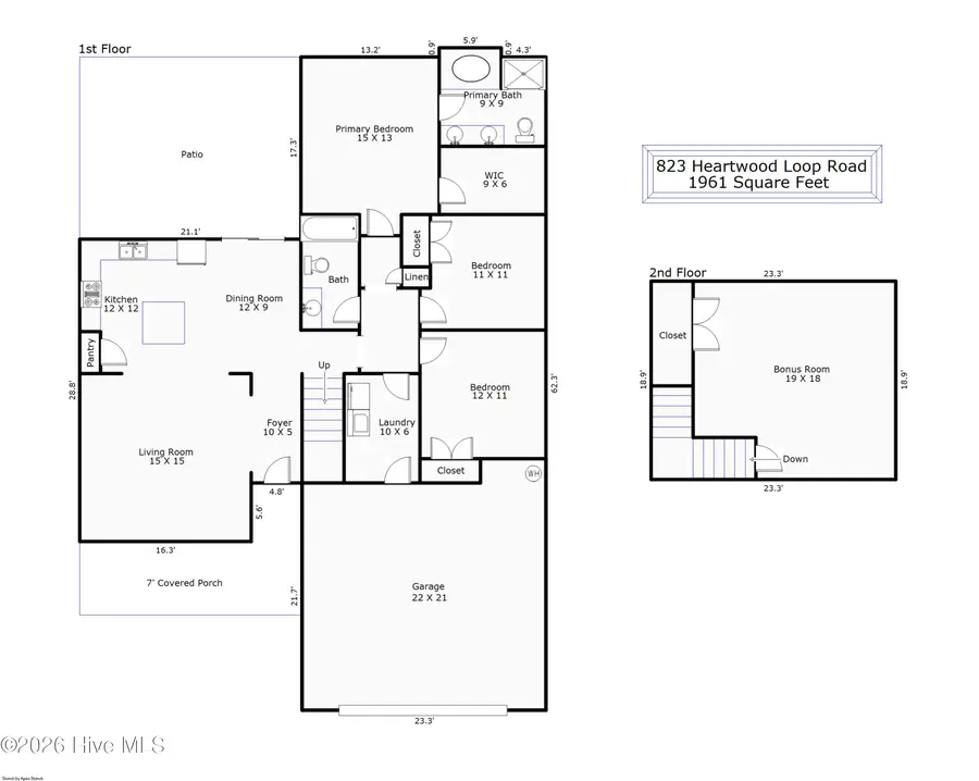 823 Heart Wood Loop Road Ne, Leland, NC 28451 - #2