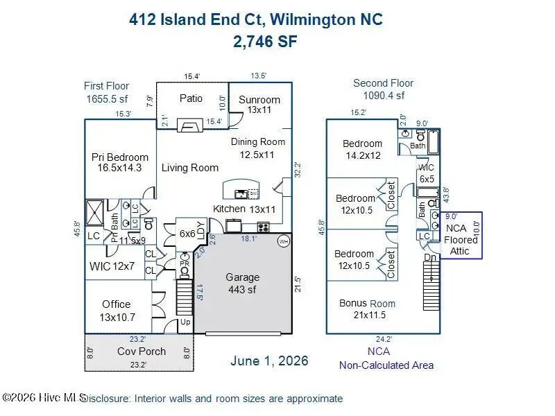 412 Island End Court, Wilmington, NC 28412 - #3