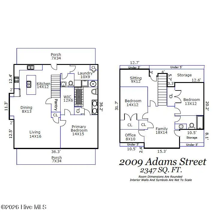 2009 Adams Street, Wilmington, NC 28401 - #2