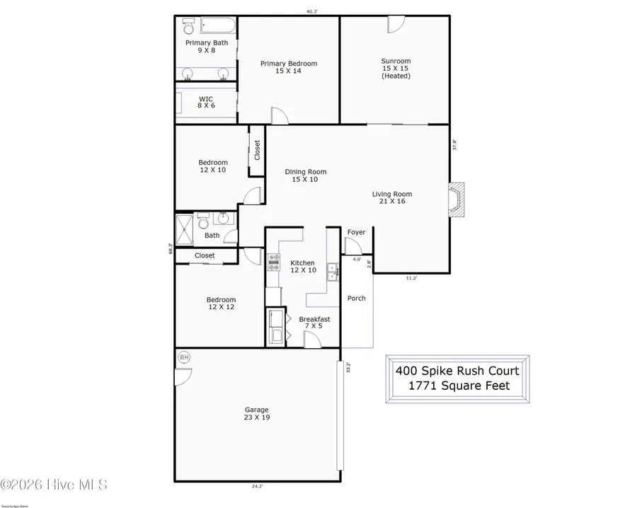 400 Spike Rush Court, Wilmington, NC 28405 - #2