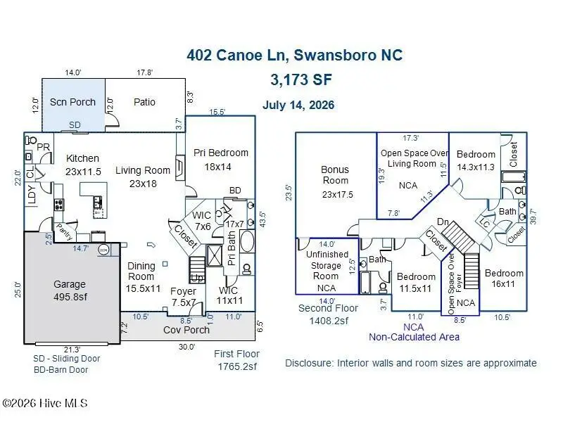 402 Canoe Lane, Swansboro, NC 28584 - #2
