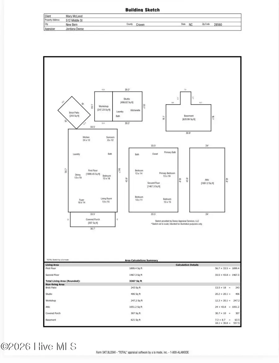 512 Middle Street, New Bern, NC 28560 - #3