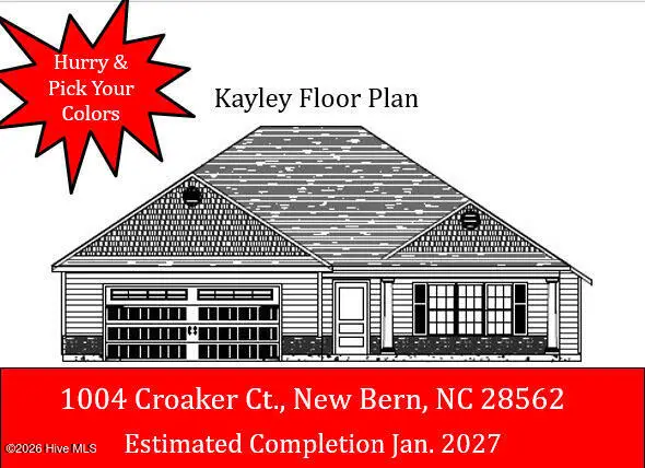 1004 Croaker Court, New Bern, NC 28562