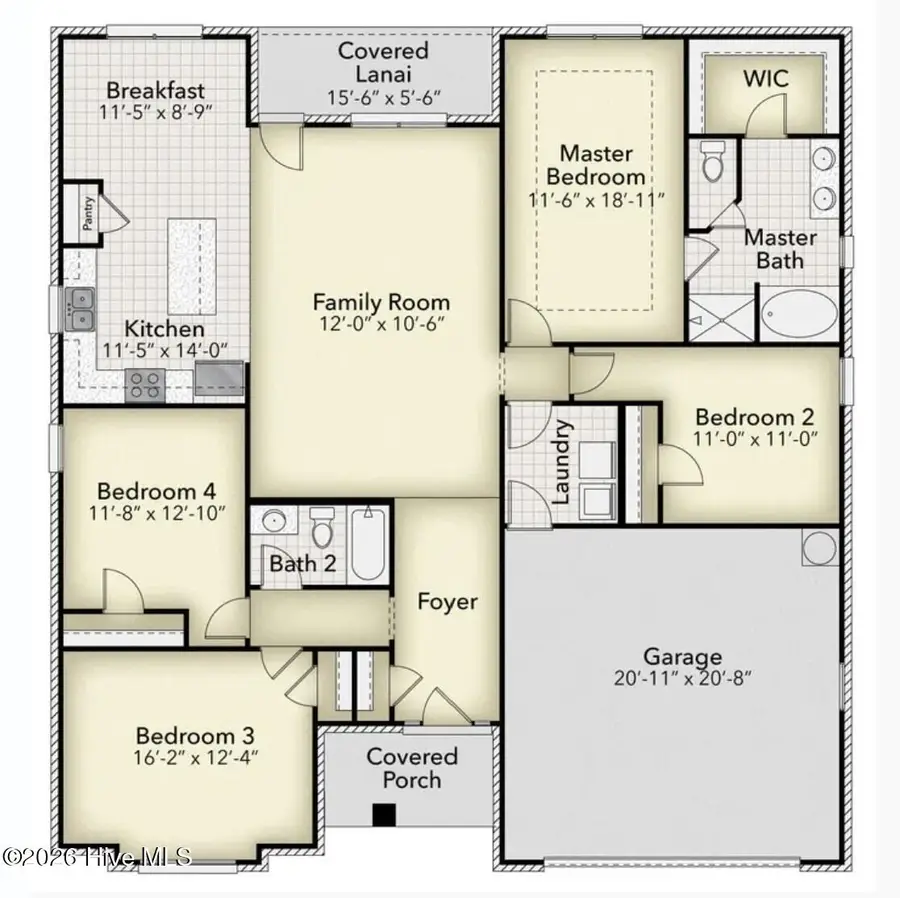 808 Hidden Bridge Drive, Jacksonville, NC 28546 - #2