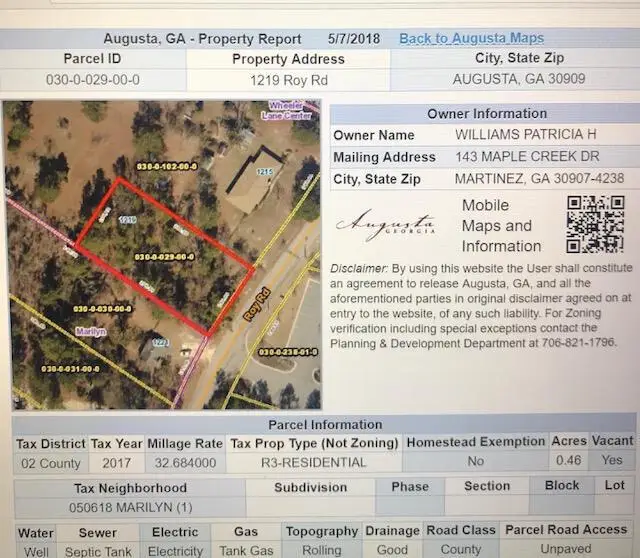 1219 Roy Road, Augusta, GA 30909 - #1