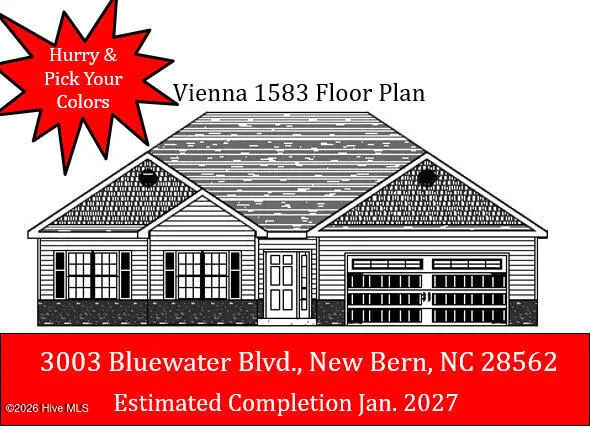 3003 Bluewater Boulevard, New Bern, NC 28562 - #1