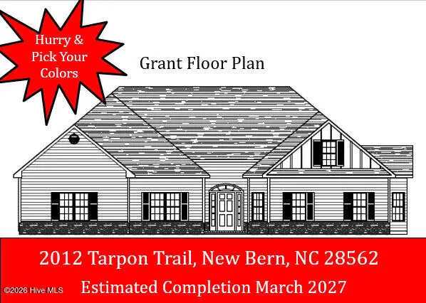 2012 Tarpon Trail, New Bern, NC 28562 - #1