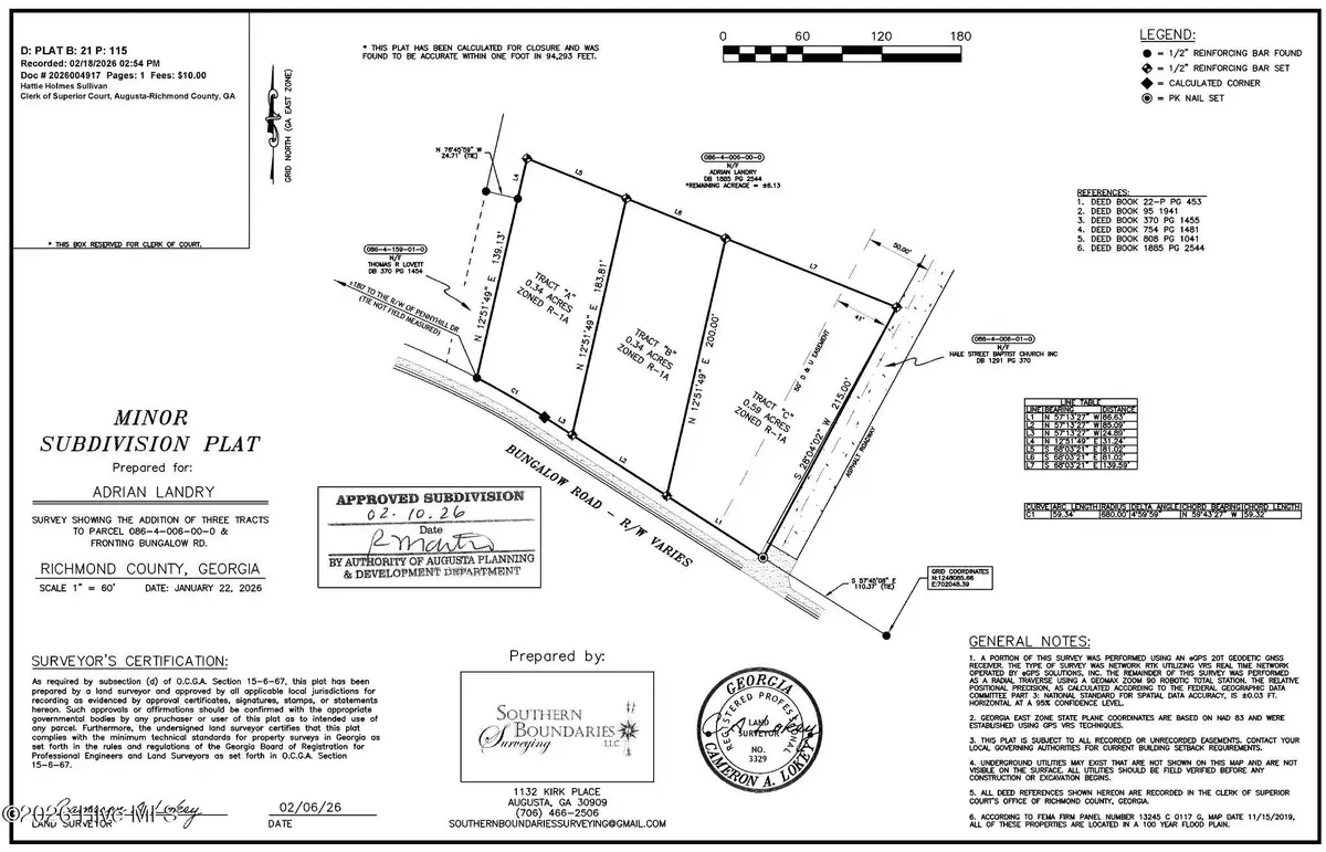 Tract C Bungalow Road, Augusta, GA 30906 - #1